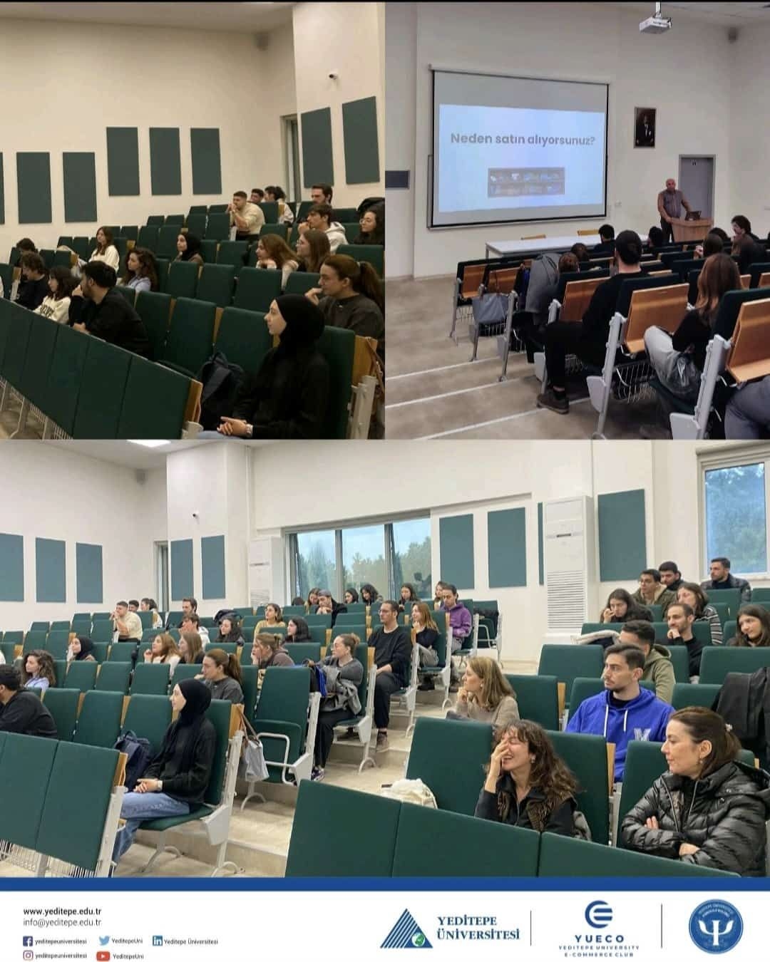 Yeditepe University | Lecture on the Psychology of Purchasing and Neuromarketing
